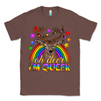 Chestnut LGBTQ+ Oh Deer I'm Queer Classic Tee - BundleAndBundleShop
