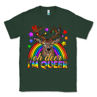 Sports Green LGBTQ+ Oh Deer I'm Queer Classic Tee - BundleAndBundleShop