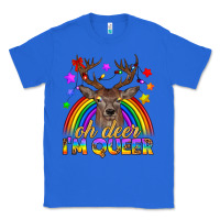 True Royal LGBTQ+ Oh Deer I'm Queer Classic Tee - BundleAndBundleShop