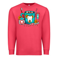 Cardinal Dentist Coffee Premium Sweatshirt - FaDigitalArtStudio