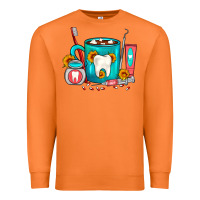 Carrot Dentist Coffee Premium Sweatshirt - FaDigitalArtStudio