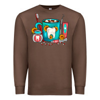 Chestnut Dentist Coffee Premium Sweatshirt - FaDigitalArtStudio