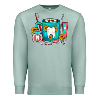 Seafoam Dentist Coffee Premium Sweatshirt - FaDigitalArtStudio