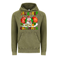 Vintage Olive Balls Deep Into Christmas Vintage Hoodie - MaliasSmallBusiness