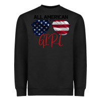 Black All American Girl Heavyweight Sweatshirt - Bettercallsaul