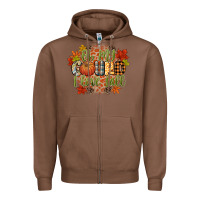 Chestnut oh my gourd i love fall Zipper Hoodie - CowGirlArtShop