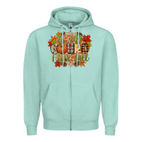Seafoam oh my gourd i love fall Zipper Hoodie - CowGirlArtShop