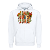 Oh My Gourd I Love Fall Zipper Hoodie | Teevron
