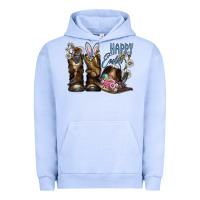 Pigment Grape Ice Happy Easter Urban Hoodie - CowhideDigitalArt