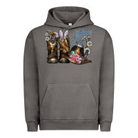Pigment Tornado Happy Easter Urban Hoodie - CowhideDigitalArt