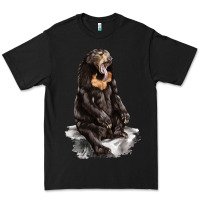 Black Malayan Sun Bear Premium Tee - LillyAllenDesigns