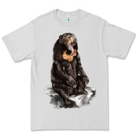 Dove Grey Malayan Sun Bear Premium Tee - LillyAllenDesigns