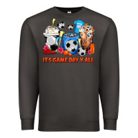 Smoke It's Game Day Y'all Soccer Coffee Cups Premium Sweatshirt - FaDigitalArtStudio