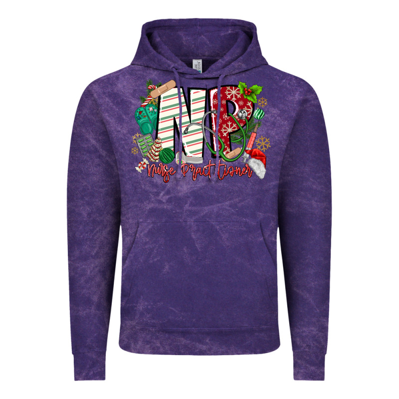 Np Nurse Practitioner Christmas Vintage Hoodie by MaliasSmallBusiness | Teevron