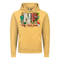 Vintage Mustard NP Nurse Practitioner Christmas Vintage Hoodie - MaliasSmallBusiness
