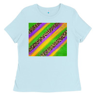 Baby Blue mardi gras carnival Ladies Tee - Jasminsmagicworld