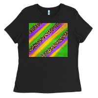 Black mardi gras carnival Ladies Tee - Jasminsmagicworld
