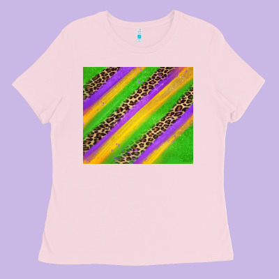 Mardi Gras Carnival Ladies Tee Designed By Jasminsmagicworld