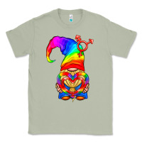 Matcha LGBTQ+ Pride Gnome With Heart Balloon Classic Tee - BundleAndBundleShop