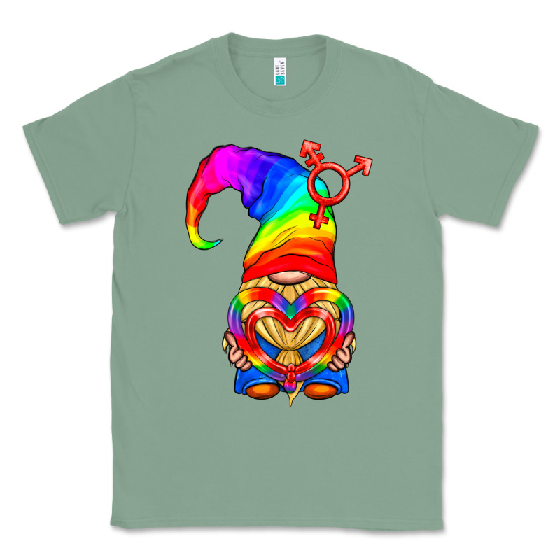 Lgbtq+ Pride Gnome With Heart Balloon Classic Tee by BundleAndBundleShop | Teevron