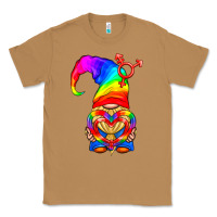 Toasted Coconut LGBTQ+ Pride Gnome With Heart Balloon Classic Tee - BundleAndBundleShop