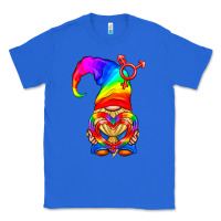True Royal LGBTQ+ Pride Gnome With Heart Balloon Classic Tee - BundleAndBundleShop
