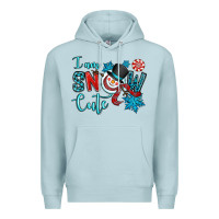 Blue Mist i am snow cute Premium Hoodie - OliviaCreatesArt