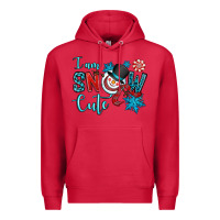 Cardinal i am snow cute Premium Hoodie - OliviaCreatesArt