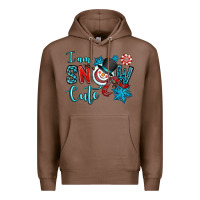 Chestnut i am snow cute Premium Hoodie - OliviaCreatesArt