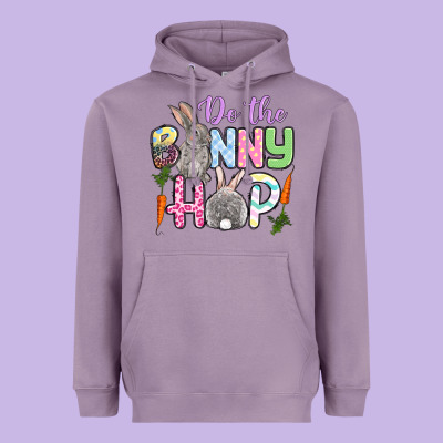 Do The Bunny Hop Easter Heavyweight Hoodie Designed By Oliviacreatesart