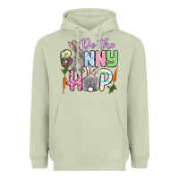 Matcha Do the bunny hop Easter Heavyweight Hoodie - OliviaCreatesArt