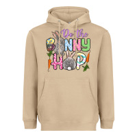 Mushroom Do the bunny hop Easter Heavyweight Hoodie - OliviaCreatesArt