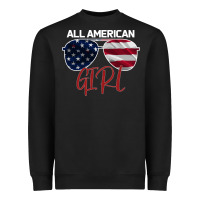 Black All American Girl Heavyweight Sweatshirt - Bettercallsaul