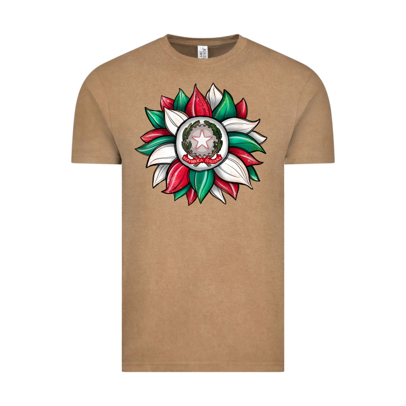 Sunflower İtalian Flag Vintage Tee by JahusDesignShop | Teevron