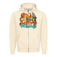 Sandshell count your blessings Zipper Hoodie - CowGirlArtShop