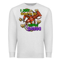 Oatmeal Heather Crawfish i just want to be loved bayou Premium Sweatshirt - FaDigitalArtStudio