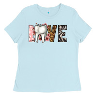 Baby Blue love dentist life Ladies Tee - Jasminsmagicworld
