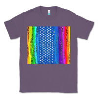 Lavender LGBTQ+ Pride American Flag Tumbler Classic Tee - BundleAndBundleShop
