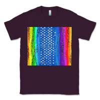 Plum LGBTQ+ Pride American Flag Tumbler Classic Tee - BundleAndBundleShop