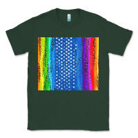 Sports Green LGBTQ+ Pride American Flag Tumbler Classic Tee - BundleAndBundleShop