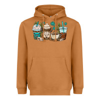 Meerkat bull skull coffee cups Heavyweight Hoodie - OliviaCreatesArt