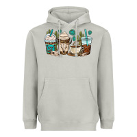 Moon Dust bull skull coffee cups Heavyweight Hoodie - OliviaCreatesArt