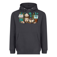 Smoke bull skull coffee cups Heavyweight Hoodie - OliviaCreatesArt