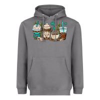 Storm bull skull coffee cups Heavyweight Hoodie - OliviaCreatesArt