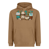 Toasted Coconut bull skull coffee cups Heavyweight Hoodie - OliviaCreatesArt