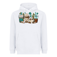 White bull skull coffee cups Heavyweight Hoodie - OliviaCreatesArt