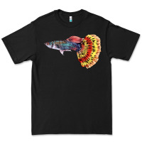 Black Guppy Fish Premium Tee - LillyAllenDesigns