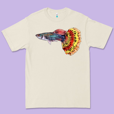 Guppy Fish Premium Tee Designed By Lillyallendesigns