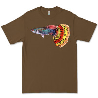 Cacao Guppy Fish Premium Tee - LillyAllenDesigns