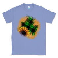 Colony Blue sunflower christmas patch Classic Tee - JahusDesignShop